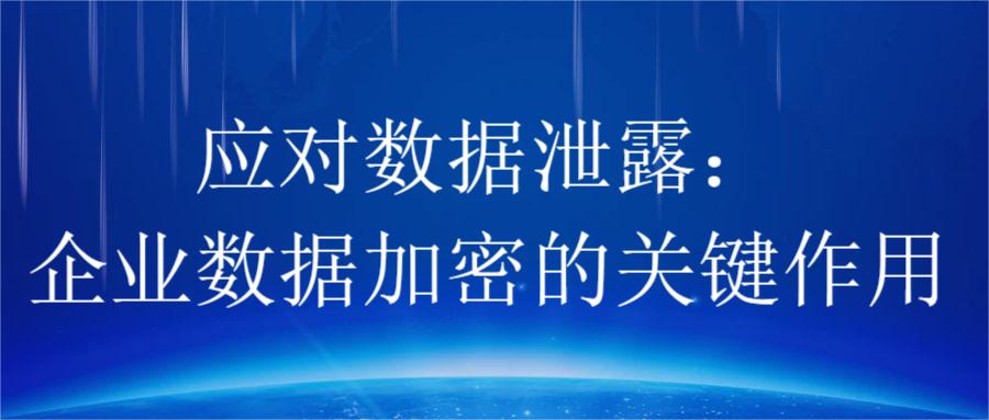 应对数据泄露:企业数据加密的关键作用(图1) 应对数据泄露:企业数据加密的关键作用(图1)