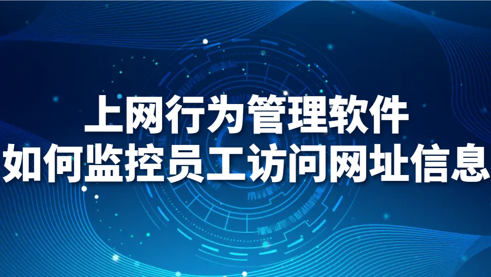 图片.png 上网行为管理软件如何监控员工访问网址信息(图1)