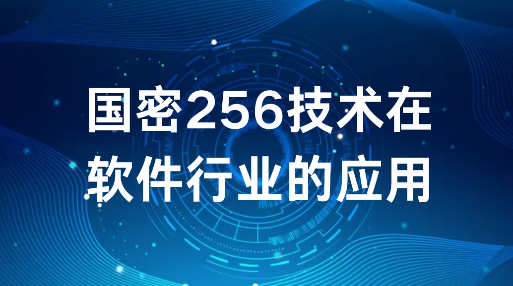image.png 国密256技术在软件行业的应用(图1)