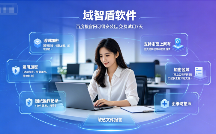 企业图纸加密软件有哪些？精选企业图纸加密软件的6个核心功能，26最新简介！(图1)
