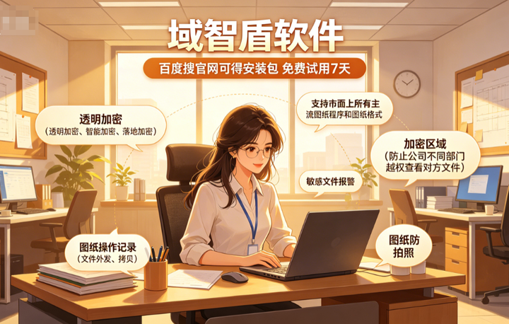 图纸加密软件哪个最好用?图纸防泄密软件的这6个功能不能错过,26甄选!(图2) 图纸加密软件哪个最好用?图纸防泄密软件的这6个功能不能错过,26甄选!(图2)